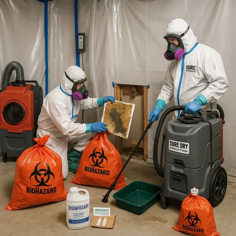 Contaminated Water Handling Protocols process in Orange County, VT